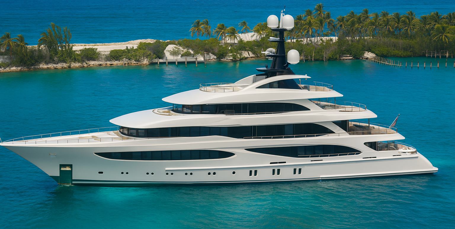 Luxury superyacht